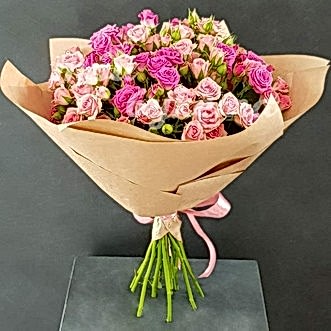 15 кустовых роз