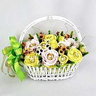 Корзинка конфет «Ferrero Rocher»