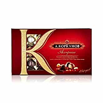 Коробка конфет Коркунов 256 гр